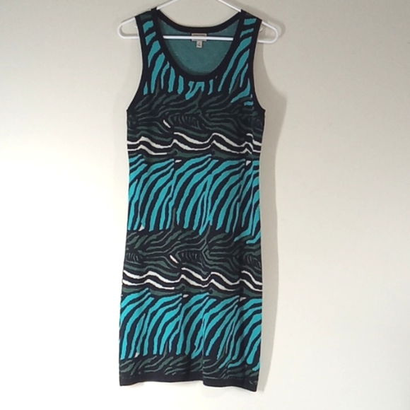 BANANA REPUBLIC Women Sweater Dress Used Preowned MEDIUM Casual Work Sleeveless - Picture 1 of 5